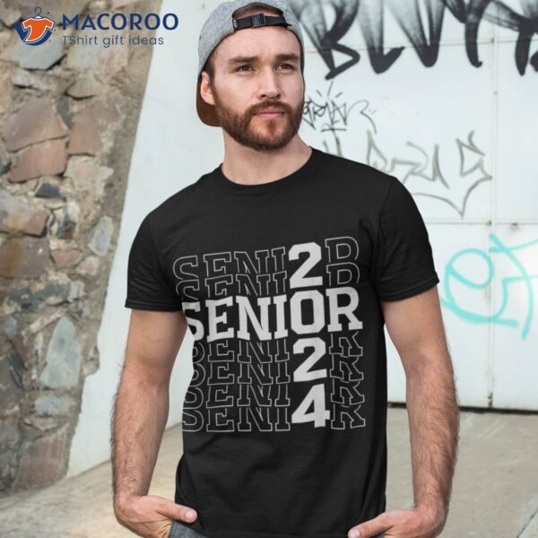 Senior 2024 Graduation Graduate Class Of Boy Girl Shirt