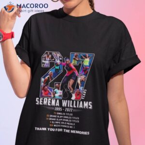 serena williams greatest female athlete t shir tshirt 1