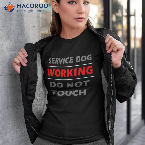 Service Dog Trainers T Shirt Handler Gift