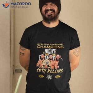 seth rollins world heavyweight champions 2023 signature shirt tshirt 2