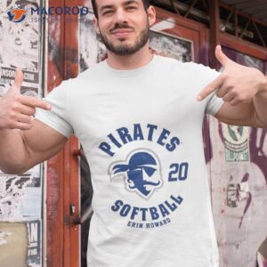 seton hall pirates erin howard 2023 ncaa softball shirt tshirt 1