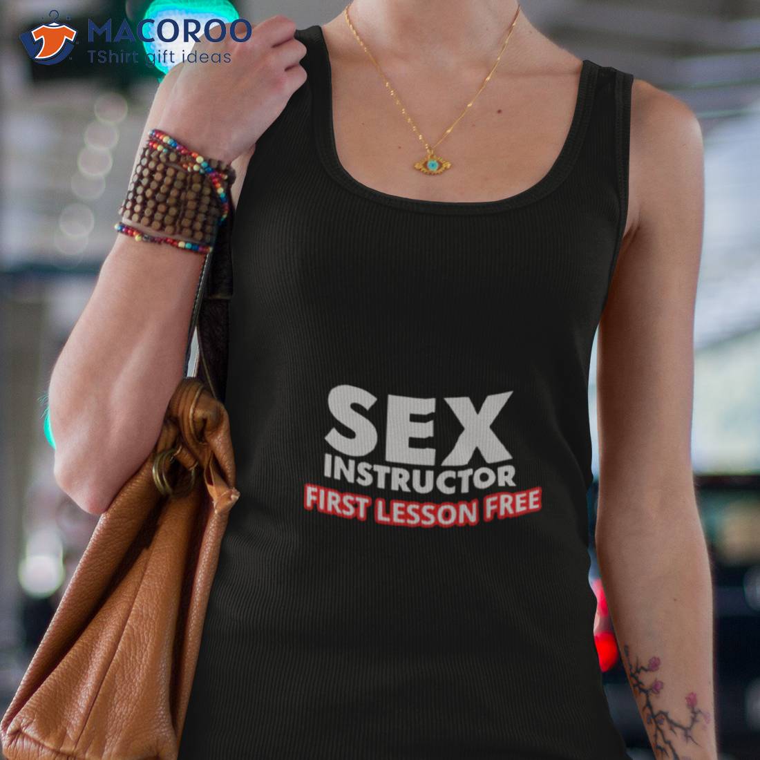 Sex Instructor First Lesson Free Shirt