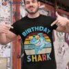 Shark Birthday Toddler Boys Kids Matching Family Boy Shirt