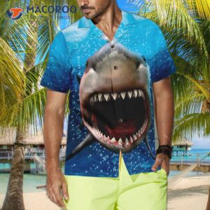 shark mouth 01 hawaiian shirt 2