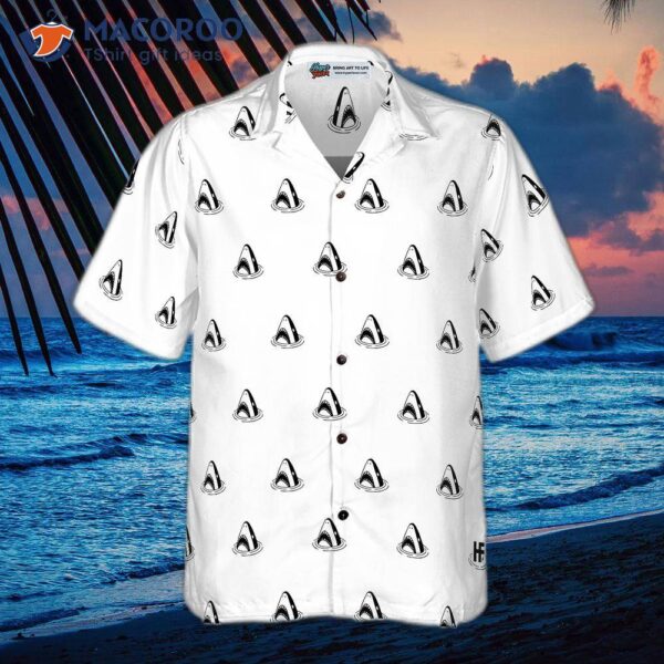 Shark Pattern 01 Hawaiian Shirt