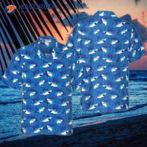 Shark Pattern 03 Hawaiian Shirt