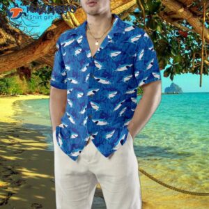 shark pattern 03 hawaiian shirt 4