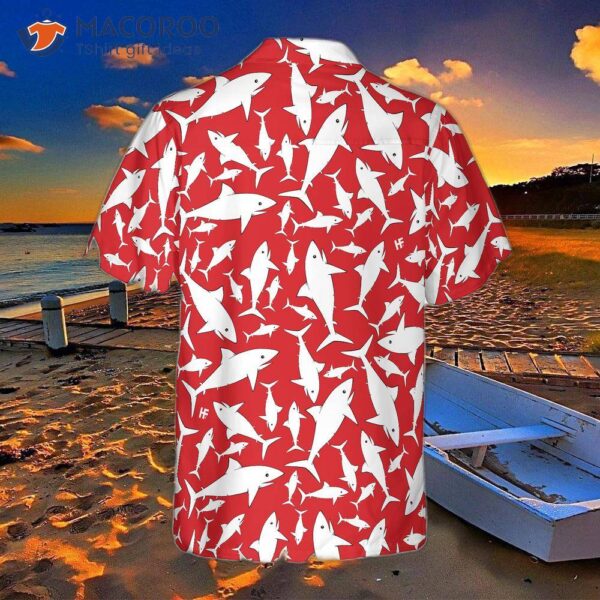 Shark Pattern Eleven Hawaiian Shirt