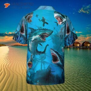 shark under the sea hawaiian shirt 1