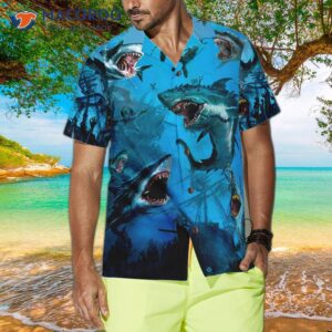 shark under the sea hawaiian shirt 2