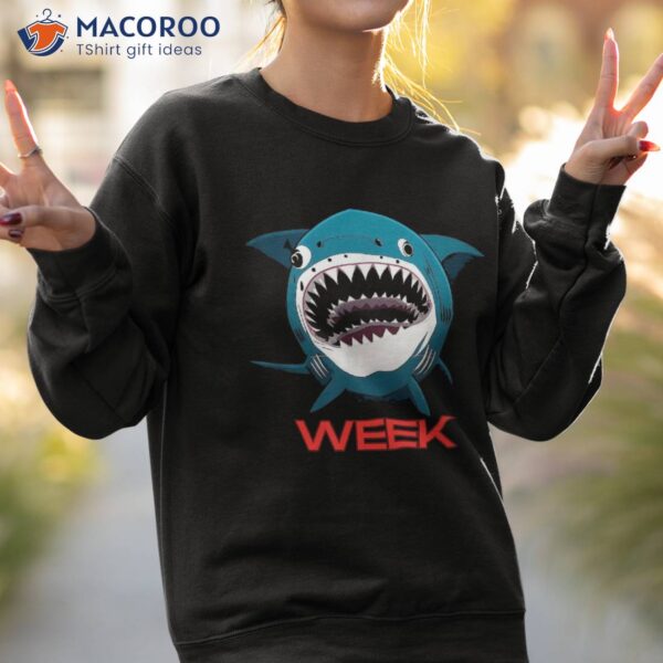 Shark Wk, Caricature King Of The Sea Shirt