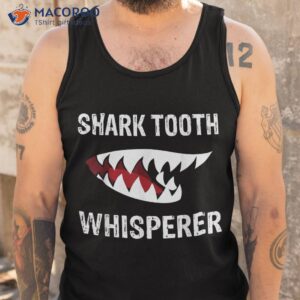 sharktooth whisperer shark sea creature ocean life shirt tank top