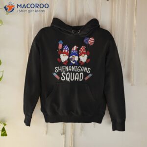 shenanigans squad 4th of july gnomes usa independence day shirt hoodie