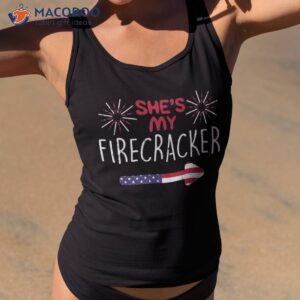 Shes My Firecracker 4th Of July Matching Couples His And Her Shirt