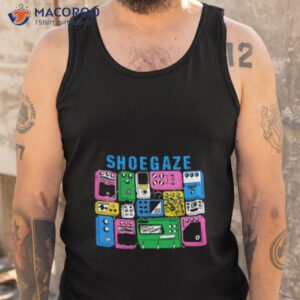 shoegaze guitar pedal shirt tank top