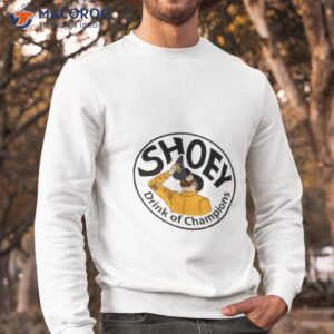 shoey drink of champions f1 racing shirt sweatshirt