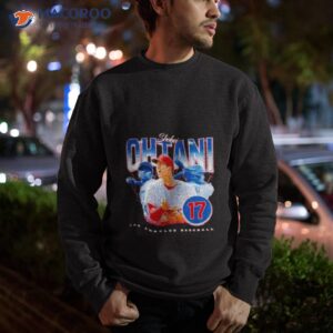 shohei ohtani no 17 los angeles angels baseball retro shirt sweatshirt