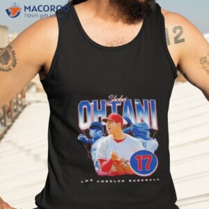 shohei ohtani no 17 los angeles angels baseball retro shirt tank top 3