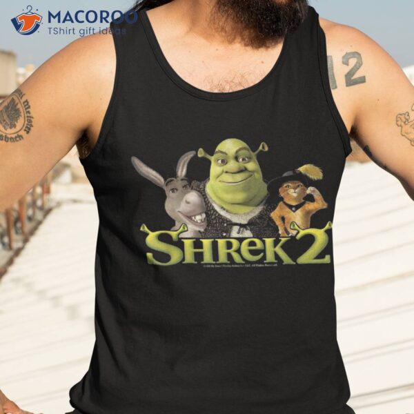 Shrek 2 Donkey & Puss In Boots Best Friends Shirt
