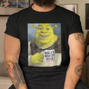 shrek father s day world s greatest farter shirt tshirt