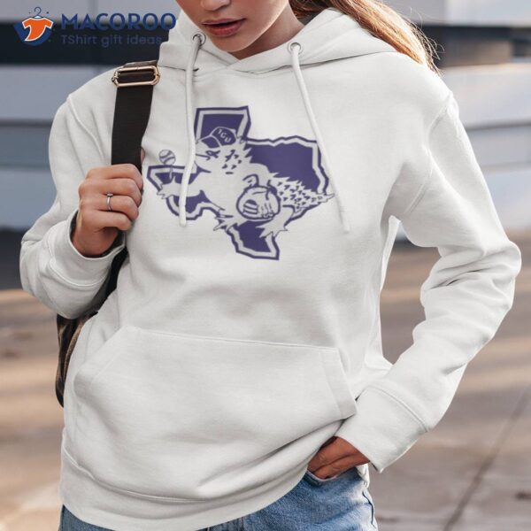 Sickos Committee Texas Shaped Tcu Logo Shirt