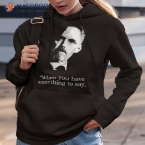 silence is a lie black jordan peterson shirt hoodie 3