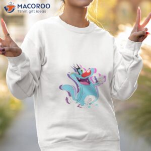 silly cat oggy and the cockroaches shirt sweatshirt 2