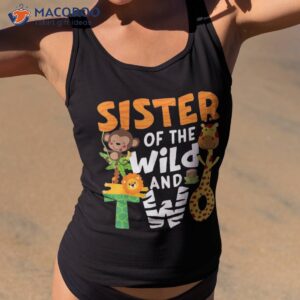 sister of the wild and two 2 zoo theme party safari jungle shirt tank top 2