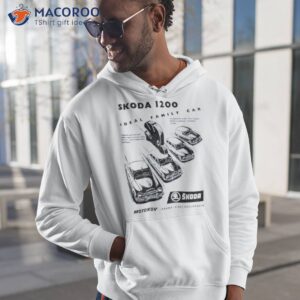 skoda 1200 vintage car shirt hoodie 1