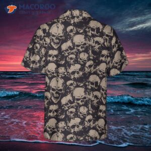 skull and cool hawaiian shirt 1