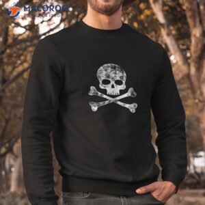 skull crossbones skeleton jolly roger shirt sweatshirt