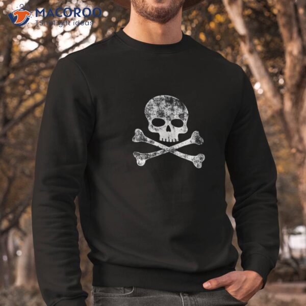 Skull Crossbones Skeleton Jolly Roger Shirt