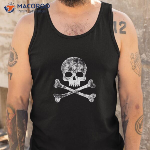 Skull Crossbones Skeleton Jolly Roger Shirt