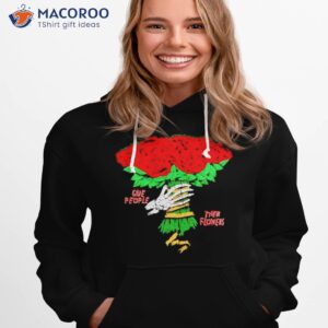 Skull Hand Give People Their Flowers Shirt