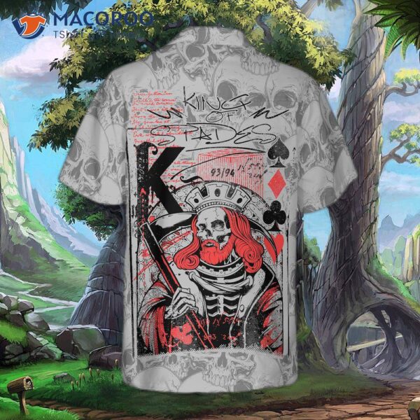 Skull King Spades Hawaiian Shirt: Best Shirt For And