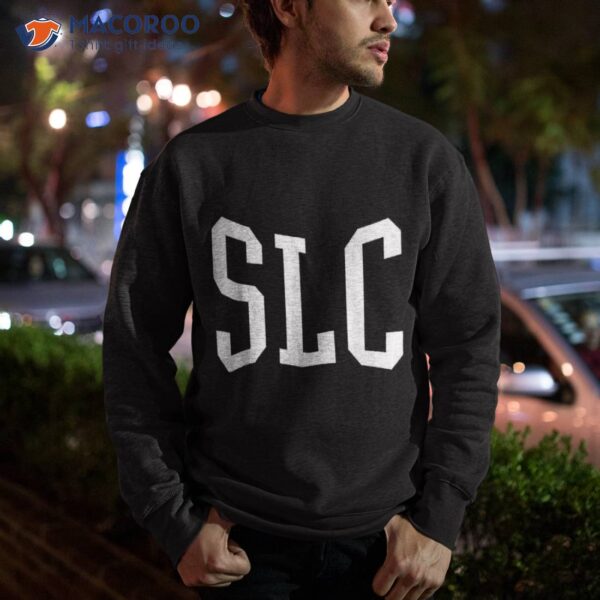 Slc Arch Vintage College Athletic Sports Shirt