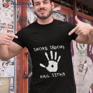 smoke skooma hail sithis the elder scrolls shirt tshirt 1