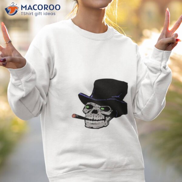 Smokin’ Skull A Hilarious Tribute For Driving Crooner Shirt