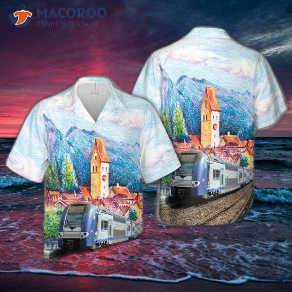 Sncf Class Z 26500.420 Hawaiian Shirt