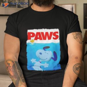 snoopy and woodstock paws shirt tshirt