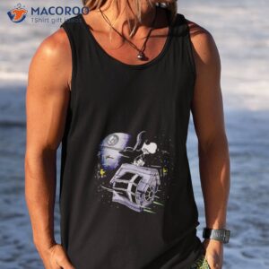 snoopy death star shirt tank top