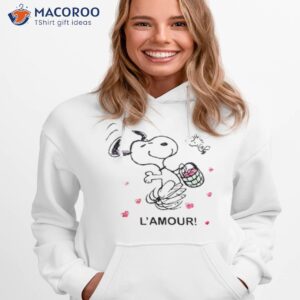 Snoopy L’amour Shirt 2 snoopy lamour shirt hoodie 1