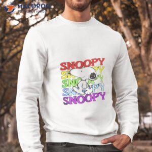 snoopy pride shirt sweatshirt