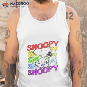 snoopy pride shirt tank top
