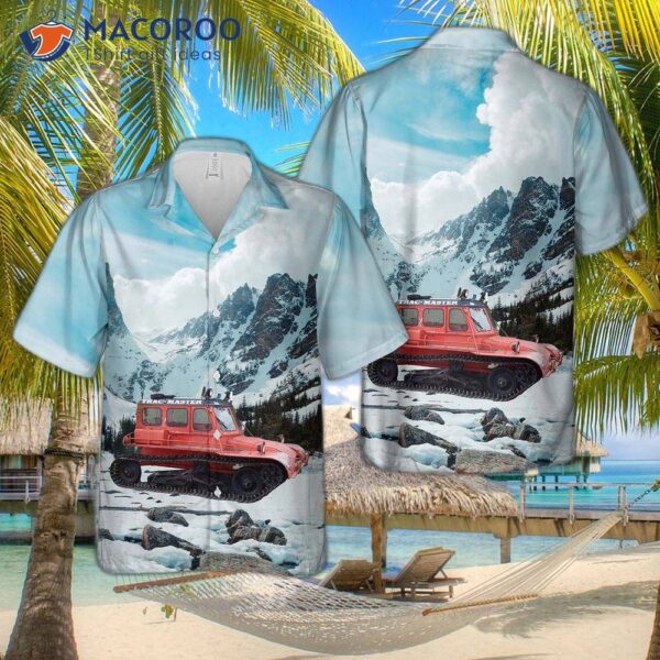 Snowcat Trac/snow Master Hawaiian Shirt