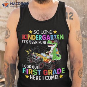 so long kindergarten first grade here i come back to school shirt tank top