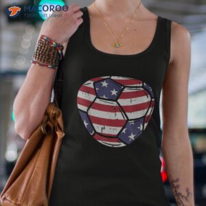 soccer ball fourth 4th of july football sports patriotic shirt tank top 4