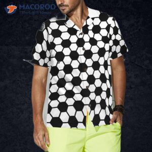 soccer ball patterned hawaiian shirt 2