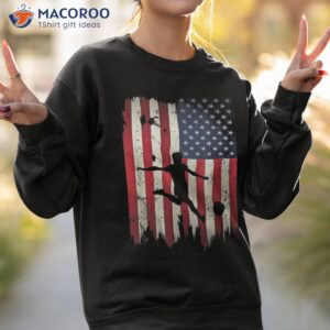 soccer usa american flag 4th of july patriotic sports shirt sweatshirt 2