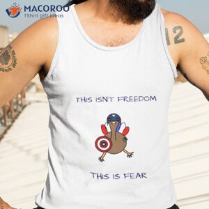 soldier turkey captain america thanksgiving shirt tank top 3